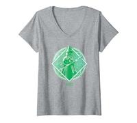 Womens Wicked Elphaba Tonal V-Neck T-Shirt
