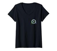 Womens Wicked: For Good Glinda and Elphaba Friends Front & Back V-Neck T-Shirt