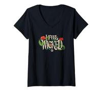 Women's Wicked: For Good I Feel Wicked V-Neck T-Shirt