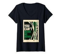 Womens Wicked: For Good You Can’t Bring Me Down V-Neck T-Shirt