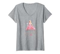 Women's Wicked Glinda Elegant Float V-Neck T-Shirt
