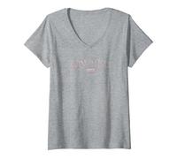 Women's Wicked Glindafied V-Neck T-Shirt, Heather Grey, Small
