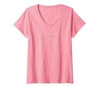 Women's Wicked Glindafied V-Neck T-Shirt, Pink, Small