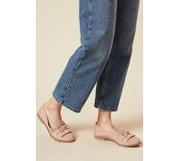 Womens Wide Fit Loretta Tassel Loafers Blush 8