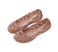Womens Wide Fit Sandals UK Clearance Ladies Closed Toe Flat Sandals Summer Orthotic Slides Hollow out Shoes Casual Walking Sandal Lightweight Footwear Non Slip Slippers Lightweight for Travel