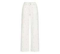 Women's Wide Leg Jeans b.young BYKimu Beige 26