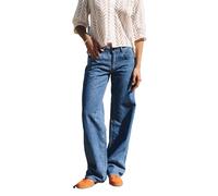 Women's wide leg jeans Freeman T Porter Agatha Bleu 31