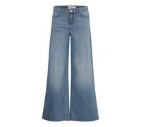 Women's wide-leg jeans Ichi Twiggy Bleu 27x32