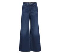 Women's wide-leg jeans Ichi Twiggy Bleu 33x34