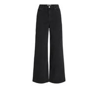 JJXX Women's Jxtokyo Wide Hw C6145 Jeans DNM Noos, Black Denim, 31W x 32L