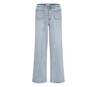 Women's Wide Leg Jeans KAFFE KABrook Bleu 29x32