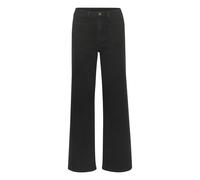 Women's wide-leg jeans KAFFE Karla HW Noir 44