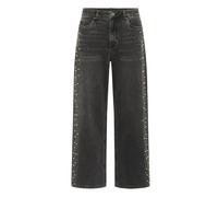 Women's wide leg jeans KAFFE Petra Gris 34