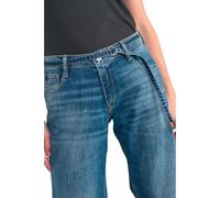 Women's wide leg jeans Le Temps des cerises Lauryn N°3 Bleu 30