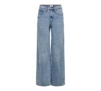 ONLY Women's ONLHOPE EX HW Wide DNM ANA345 NOOS Jeans, Light Blue Denim, 25/32