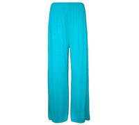 Women's Wide Leg Palazzo Flattering High Waist Stretch Trouser Ladies Plain and Printed Full Length Flared Pants/Trousers Casual Summer Wear Beach Fancy Party Dress Sizes 8-26