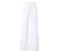 Women's Wide Leg Regular Fit Jeans, Post-Production Dyed s.Oliver Blanc 46x32