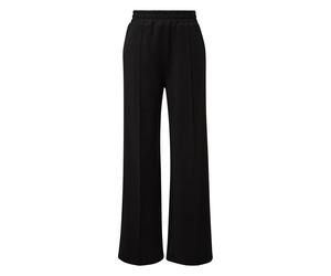 Women's Wide Leg Scuba Trousers s.Oliver Noir 34