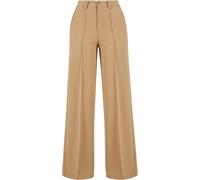 Women's wide-leg viscose Trousers Urban Classics Beige 32