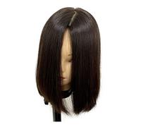 Women's Wig Hair Replacement Wigs Lace Front Wigs Medium Straight Synthetic Wigs Fiber Hair Synthetic Transparent Lace Hair Wig Women Party(16inch)