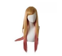 Women's Wig Hair Replacement Wigs Synthet Wig Yellow Gradient Pink For Women Cosplay Wig Hair Wig Women Party