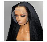 Women's Wig Hair Wig for Women Natural Hairline Kinky Straight Long Afro Hair Wig Women's Wigs Hair Piece(24inches)