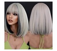 Women's Wig Short Wig Blonde Wig for Women Daily Party Synthetic Hair Wig with Heat Resistant Fiber Hair Wig Women Party(MW1047-1)