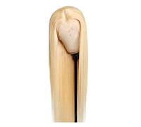Women's Wig Silk Straight Synthetic Lace Front Wig Synthetic Lace Wigs For Women Lace Frontal Wig 180 Density Lace Front Wig Cosplay Hair Wig Women Party(22 inch)