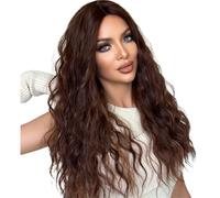 Women's Wig Wig For Women With Long Curly Hair, Split Into Eight Character Bangs, And A Natural Full Head Cover Human Wigs