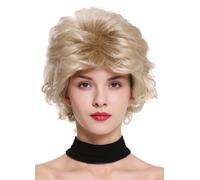 Women's Wig Wig Short Wild Teased Wavy 80s Blonde M-270-22