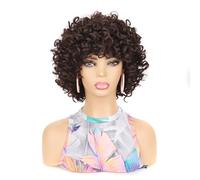Womens wigs Short Women's Curly Hair Wig Suitable For Various Occasions Daily Party(Natural)