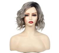 Womens wigs Women's wig with medium to long curly hair dyed, naturally curled shape, suitable for daily and party use Daily Party(C)