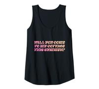 Womens Will You Come to My Cottage This Summer Funny Saying Tank Top