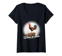 Womens Wilson Lo Siento V-Neck T-Shirt