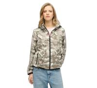 Superdry Logo Windbreaker Jacket Beige S Woman