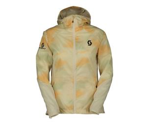 Women's windproof jacket Scott Explorair Light WB (soft yellon/melon orange)