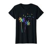 Womens Wine Dandelion Drinking Wine For Wine Lovers for Women T-Shirt
