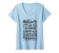 Womens Wine Maker Wine Making Vintage French Wine Making V-Neck T-Shirt