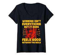 Womens Winning isn't everything but it sure feels good between the V-Neck T-Shirt
