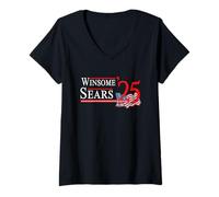 Womens Winsome Sears Virginia Governor Election 2025 Republican VA V-Neck T-Shirt