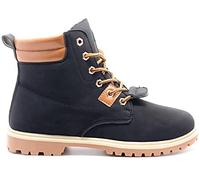 WOMENS WINTER ARMY LADIES FLAT FUR LINED GRIP SOLE COMBAT WARM ANKLE BOOTS TRAINERS SHOES