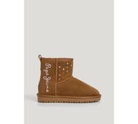 Pepe jeans Mid Boots DISS STUDS G in Brown 5.5