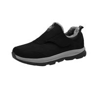 Women's Winter Boots, Snow Boots, Winter Shoes, Same Applies to Men and Women as well as Warm, Comfortable and Fashionable Cotton Shoes with Low Shaft Soft Sole for Dirndl Shoes, black, 9 UK