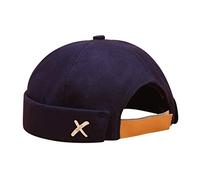 Women's Winter Cap Casual Sailor Mechanic Brimless Solid Colour Hat Caps Wool, navy, One Size
