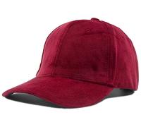Women's Winter Fall Classic Style Velvet Baseball Cap 6 Panel Fashionable Adjustable Sports Hat for Women, 11-red, One Size