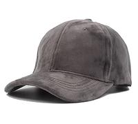 Women's Winter Fall Classic Style Velvet Baseball Cap 6 Panel Fashionable Adjustable Sports Hat for Women, 11-Grey, One Size