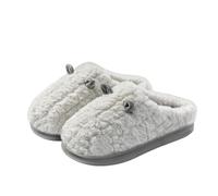 Women's Winter Fuzzy Fur-Lined Slippers comfortable anti slip Warm Soft Lightweight Memory Foam Indoor House Shoes (NO.7, UK, Adult, Women, 5, Numeric Range, UK Footwear Size System, 6, Medium)