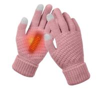 Women's Winter Gloves for Cold Weather, Touchscreen Elastic Cuffs, Elastic Thermal Gloves for Women for Typing, for Cycling, Sports, Driving, Riding, Camping, Hiking, Outdoor Travel