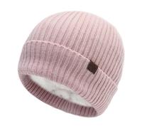 Womens Winter Hat,Winter Men And Women Padded And Thickened Warm Hat Outdoor Letters Knitted Hat Fall And Winter Riding Neck Warm Wool Hat (One Size)