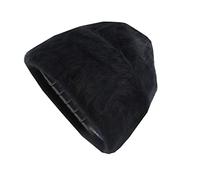 Women's Winter Hats & Caps Beanie Hats for Women Unisex Wool Cap Smooth Board Solid Warm Brimless Plush Cap Gear Hat (Black, One Size)